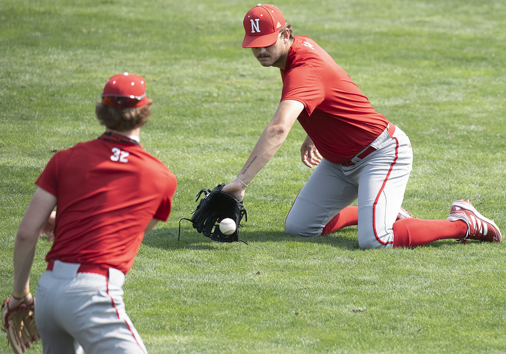 NU baseball practice, 9.7